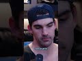 Jack McBain about teammate Michael Carcone