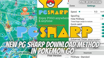 New PG Sharp Download Method In Pokemon Go In 2024|Spoofing, Auto walk, Joystick, Pg sharp #pokmongo