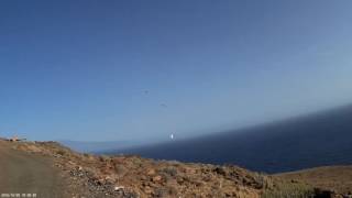 Merlin slope racing two birds La Gomera
