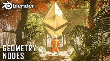 Create a Nature Environment using Geometry Nodes | Blender Beginner Tutorial