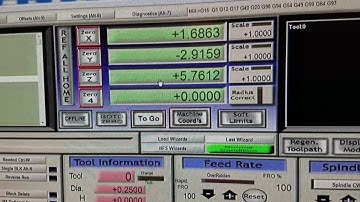 Mach3 auto Z Zero working well