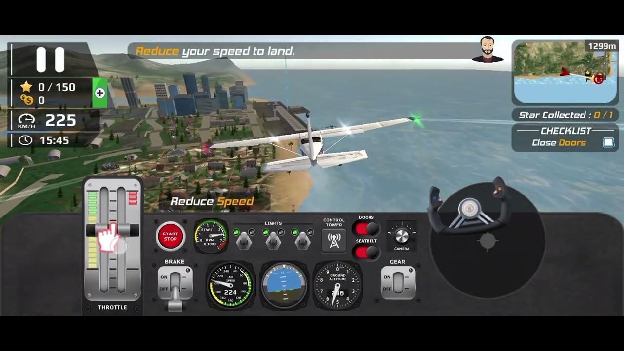 😍 Aeroplane Takeoff & Landing ✈️ | Real Flight Experience | Amazing View All Gamer No.1