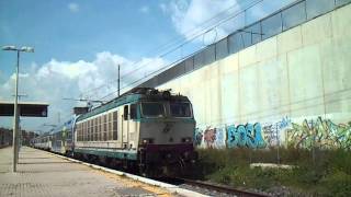 E652.167 sul Rolling TME 37905 del 26/04/2014, in transito a Roma Tiburtina