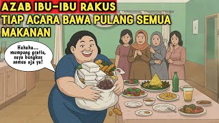 THE PUNISHMENT OF GREEDY MOTHERS! EVERY EVENT BRING HOME ALL THE FOOD | PUNISHMENT ANIMATION