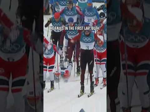 The ultimate Winter Olympic comeback! 👏