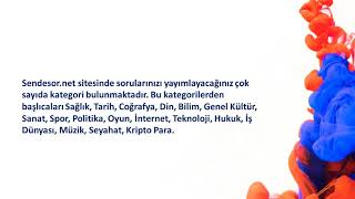 Sendesor.net sitesi tanıtım videosu