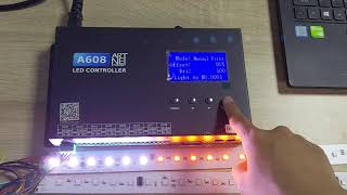 05 A608 Tutorials | How to use Seekway A608 Controller for offline addressing and verification screenshot 5