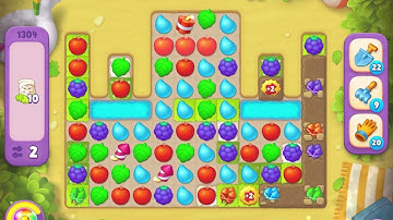 Gardenscapes Level 1304 Super Hard