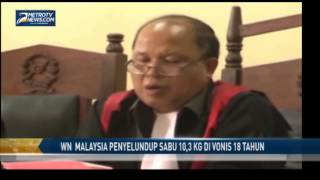 WN Malaysia Penyelundup Sabu 10,3 kg di Vonis 18 tahun WN Malaysia Penyelundup Sabu 10,3 kg di Vonis 18 tahun