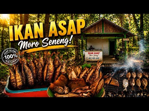 NGGAK MASUK LOGIKA⁉️JUALAN IKAN ASAP MENCIL DI TENGAH HUTAN PELANGGANYA SAMPAI LUAR KOTA 
