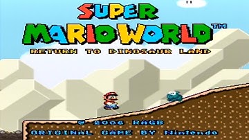 Super Mario World: Return To Dinosaur Land Longplay