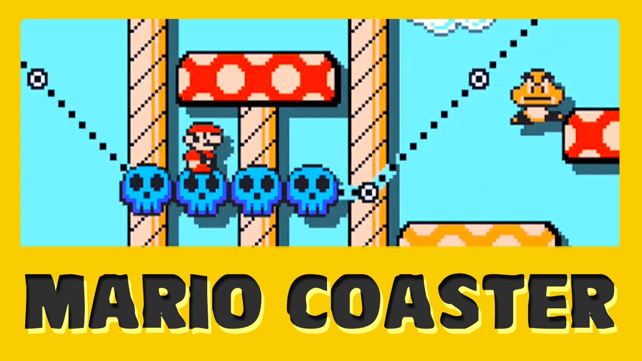 Journal - Super Mario Maker | Mushroom Kingdom Coaster!!
