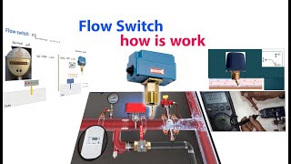 دورة تكييف مركزى (HVAC) 14- شرح الـ . Flow Switch