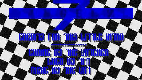 The 7 Angels BBS Intro (MS-DOS intro)