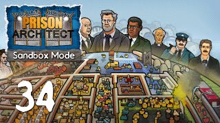 एप 34 - नियंत्रण से बाहर (Prison Architect सैंडबॉक्स मोड गेमप्ले) screenshot 2
