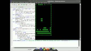 Tetris in 50/28 lines of PYTHON code Profile