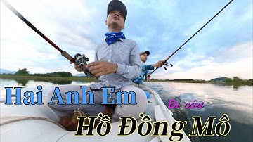 Săn cá lóc bông ở hồ Đồng Mô