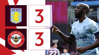 Wissa, Mbeumo and Zanka net in thriller 🤯 | Aston Villa 3 Brentford 3 | Premier League Highlights