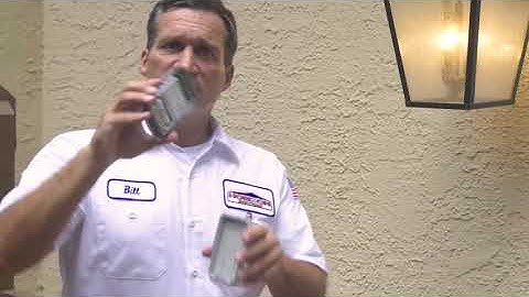 How To Locate and Change Outdoor Sensor Battery