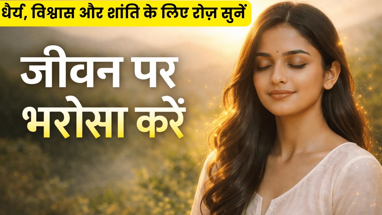 मन की शांति, विश्वास और संतुलन के लिए सुनें | Trust the Process Affirmations for Peace & Patience