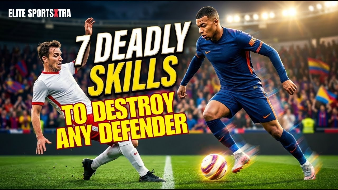 7 Deadly Skills to Destroy Any Defender (1v1 Football Skills)