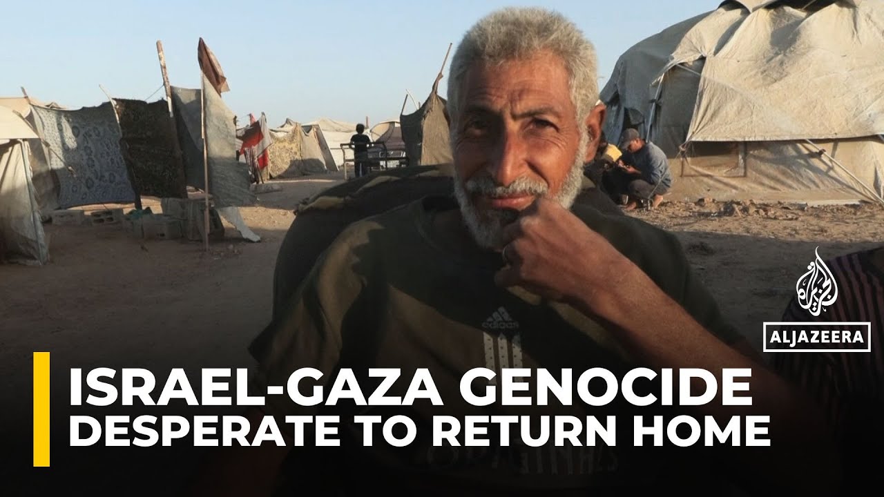 ينتظر الفلسطينيون النازحون اتفاق وقف إطلاق النار، على أمل العودة إلى ديارهم في شمال غزة.