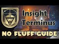 Insight Terminus Guide Fast. No Fluff Grandmaster Guide.