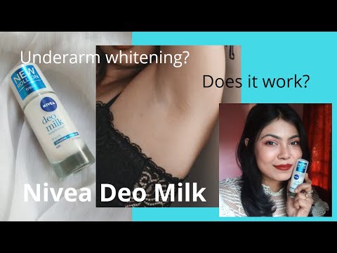 NIVEA DEO MILK Beauty Elixir||MUST WATCH BEFORE YOU BUY|| #deomilk #underarmwhitening #niveadeomilk