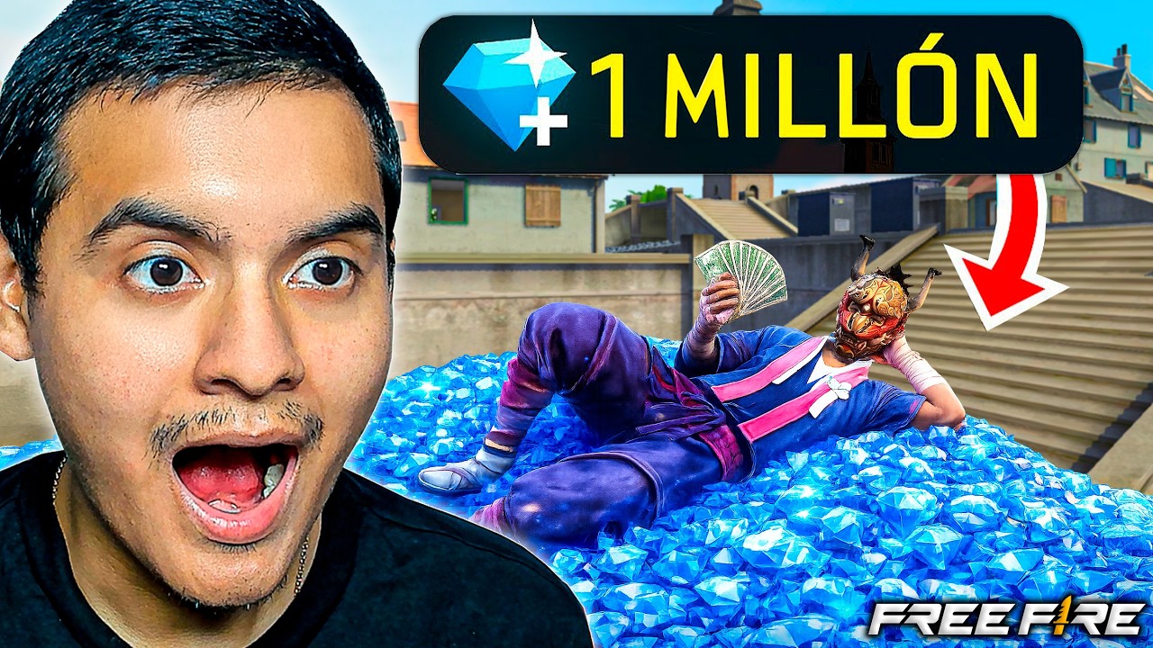 Gasté 1 MILLÓN de DIAMANTES en Free Fire y PASÓ ESTO 😱💎