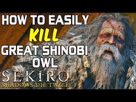 Video: Sekiro Great Shinobi Owl Fight - Hoe De Uil Te Verslaan En Te Doden