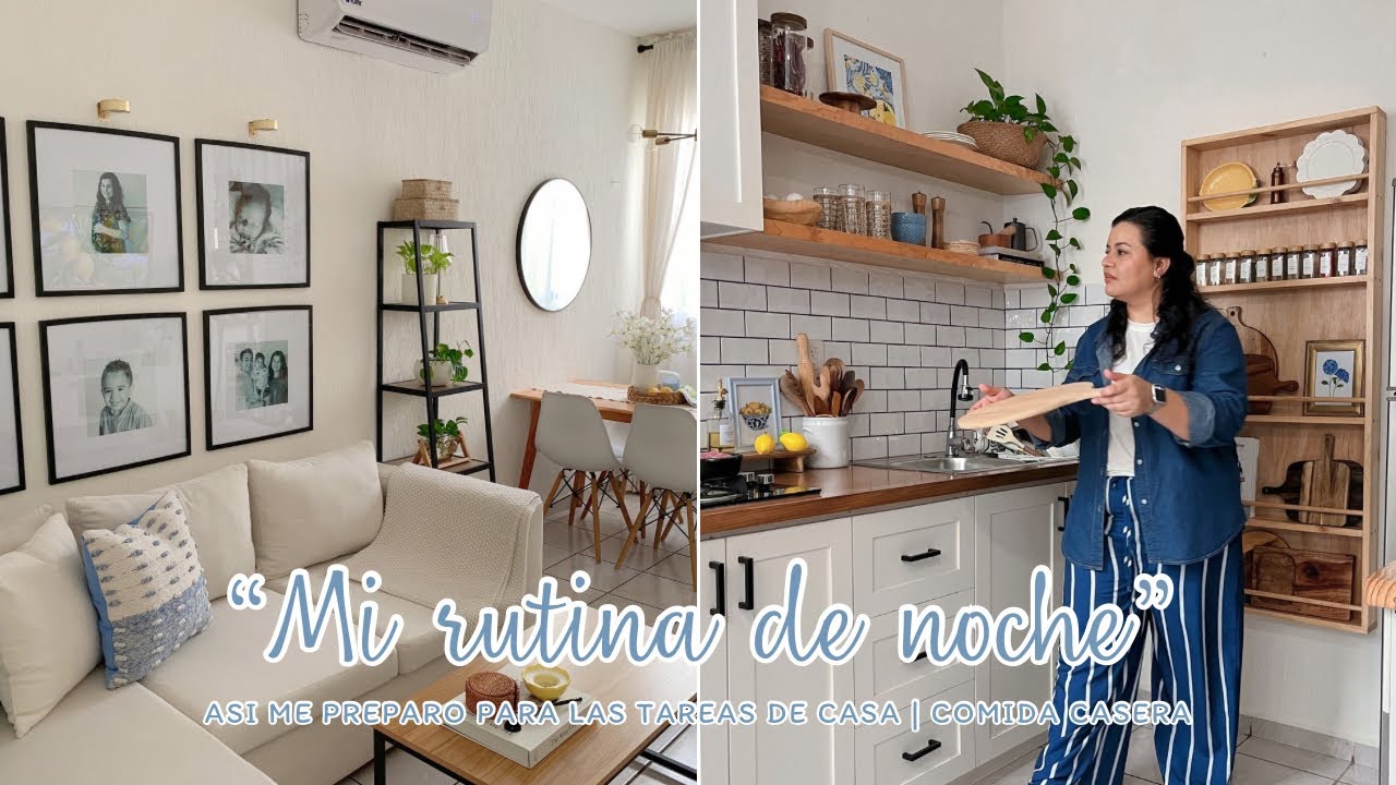 🪴RUTINA DE NOCHE | DELICIOSA COMIDA CASERA | UN CORAZON QUE AGRADECE LO COTIDIANO 🍛🤍