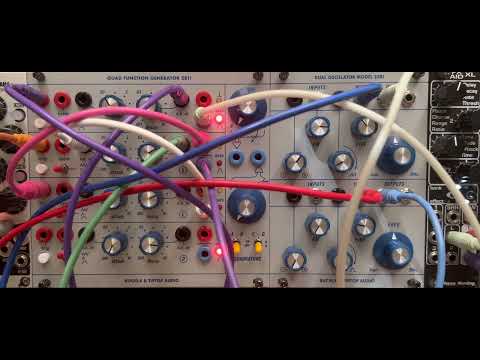 Buchla & TipTop Audio 281t / 258t First Patch