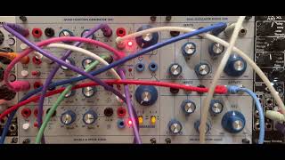Buchla Tiptop Audio 281T 258T First Patch