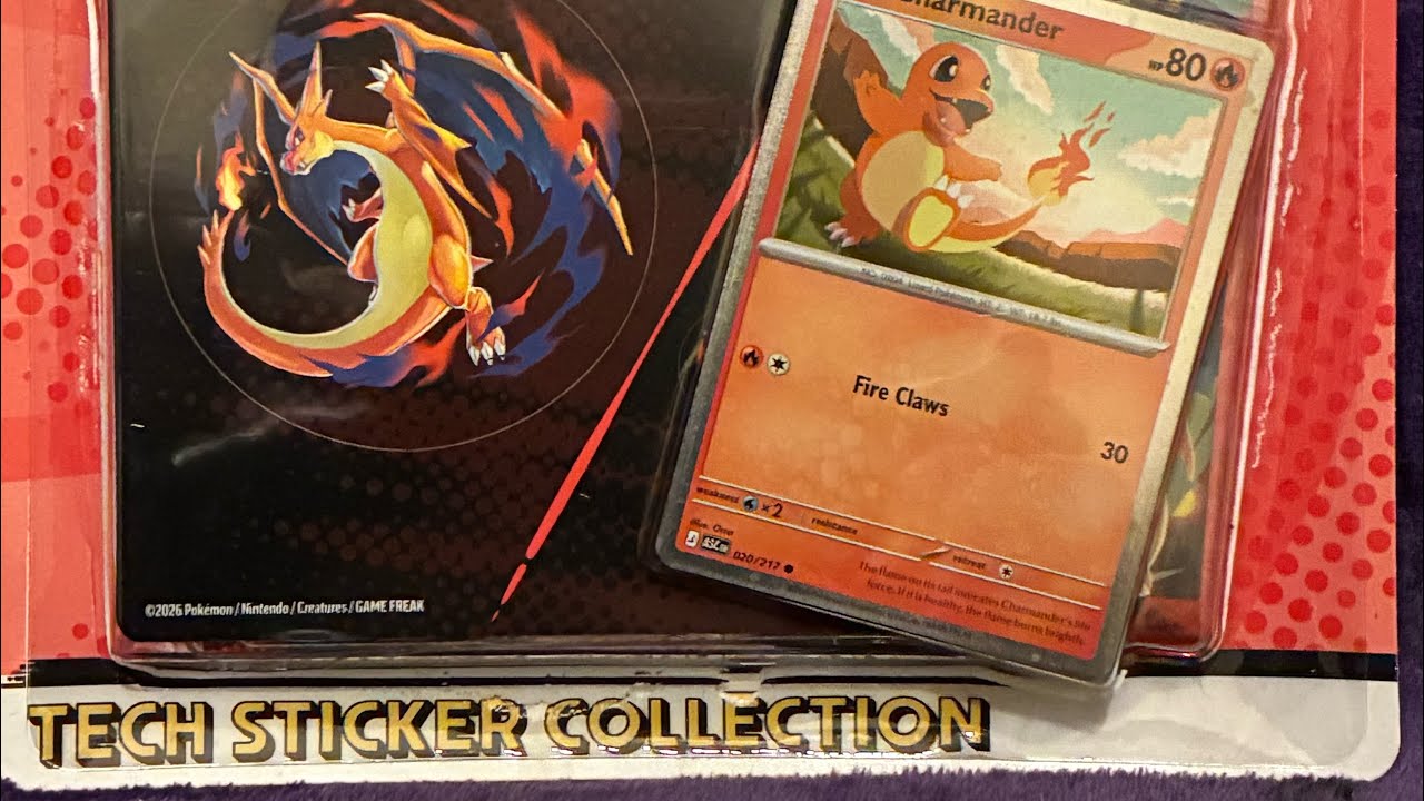 Коллекция технических наклеек Pokemon