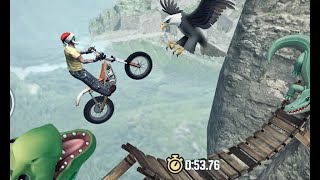 Daredevil 😱😱🐊🦅🦖 amazing stunts dirtbike |Trial Xtreme 4