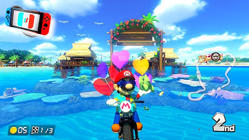 Mario Kart 8 Deluxe | Ryujinx 1.0.5843 | 4K 60 FPS | NVIDIA Thread create/delete stutter workarounds