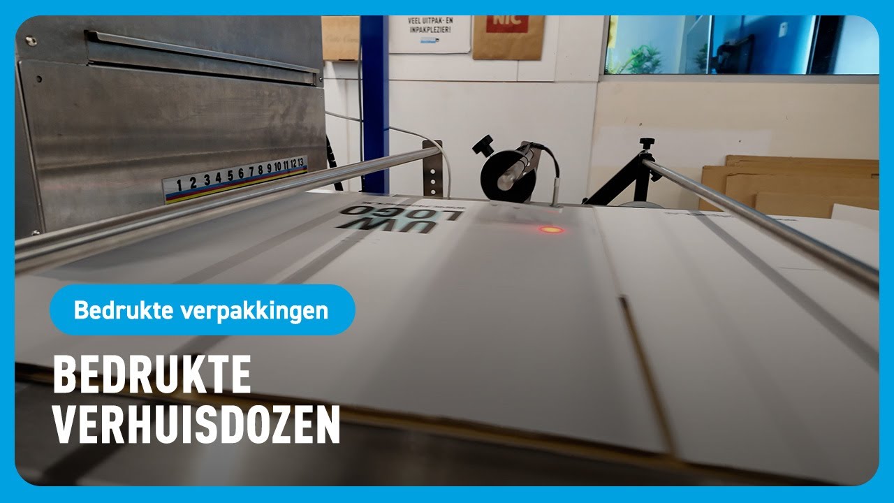 Val op met bedrukte verhuisdozen met logo, al vanaf 50 stuks