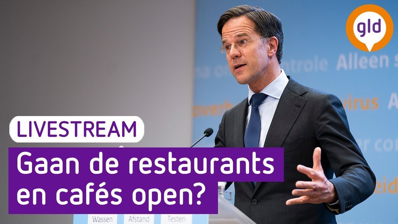 Persconferentie Mark Rutte en Hugo de Jonge: Restaurants ...