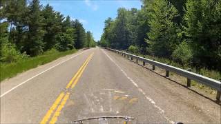 Motorcycle Riding Tour of State Route 555 South from Zanesville Ohio