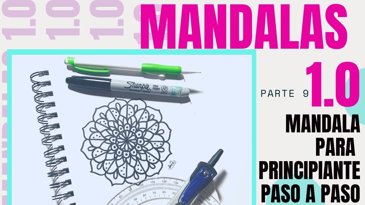 Mandala para principiante paso a paso