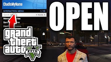 How To Open Interaction Menu In GTA 5 Online (All Platforms)