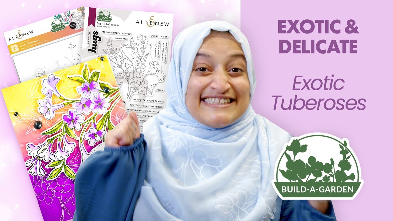 Build-A-Garden: Exotic Tuberoses & Add-on Die Bundle