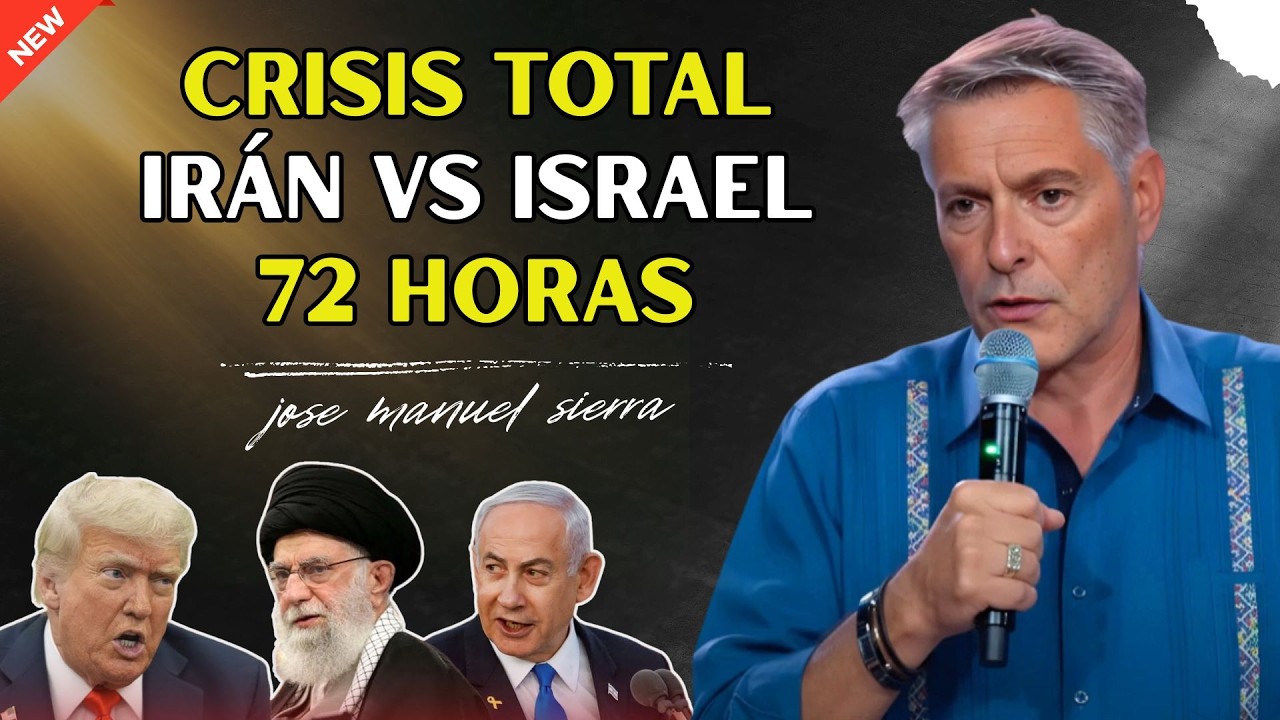 72 Horas Críticas: Trump, Irán e Israel al Borde Nuclear - Pastor José Manuel Sierra