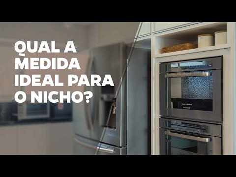 Vídeo: Os micro-ondas embutidos são de tamanho padrão?