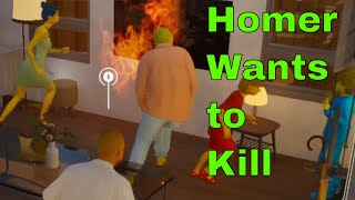 I Create The Simpsons and Homer wants to Kill his Family - InZOI
