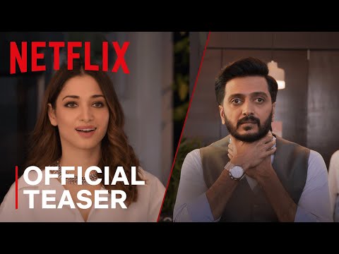 Official Teaser | Plan A Plan B | Riteish Deshmukh, Tamannaah Bhatia | Netflix India