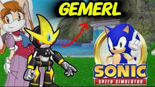 Unlocking GEMERL EARLY????(sonic speed simulator)?!!!