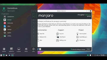 Manjaro KDE 17.0 Alpha1