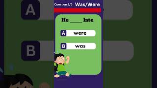 Was Were Quiz | English Grammar Quiz