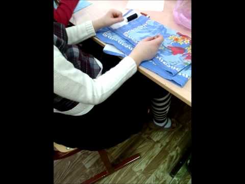 Фрагмент урока технологии (1 класс)